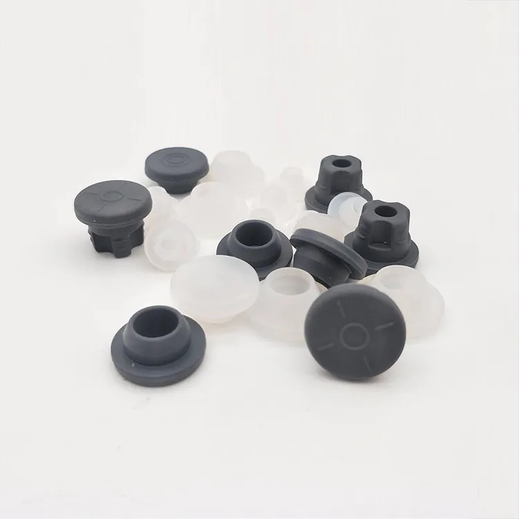 Гумова пробка скляного флакона